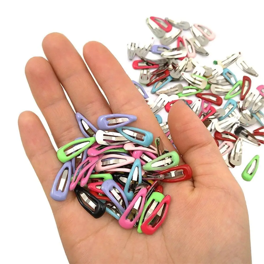 Mini pinza de pelo de Metal para decoración de muñecas, accesorios para la cabeza de muñecas de princesa, 10 piezas