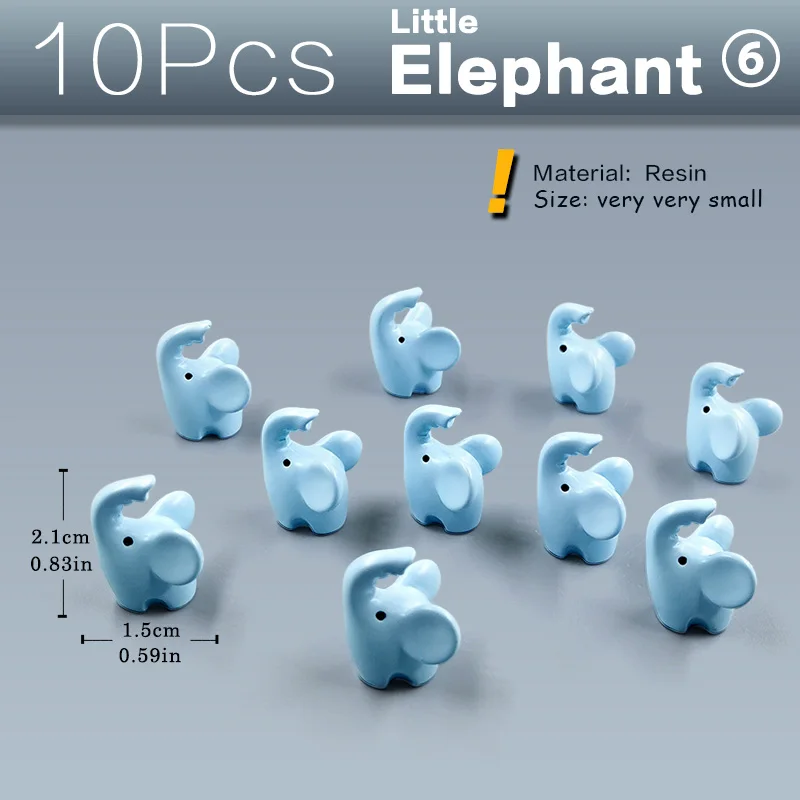 10pcs Elephant