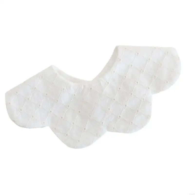 QX2D recién nacido Delantador babeo algodón pétalos Burp paños babero enfermería alimentando babero para niños 0-3 - imagen 4