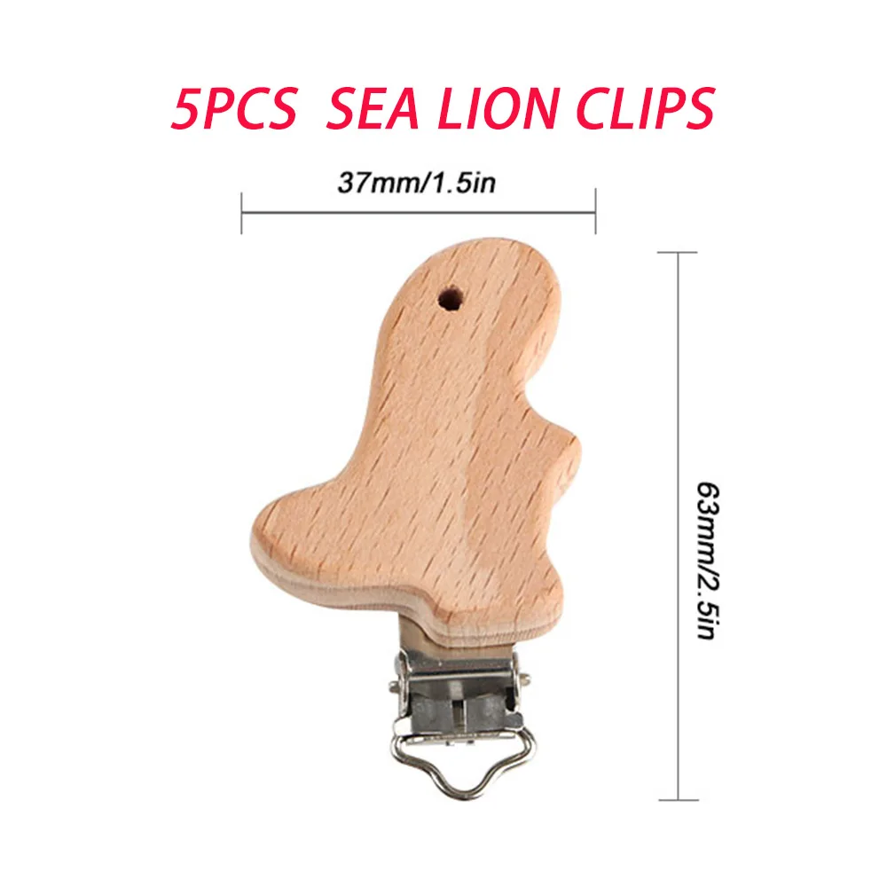 5pcs Sea lion clip