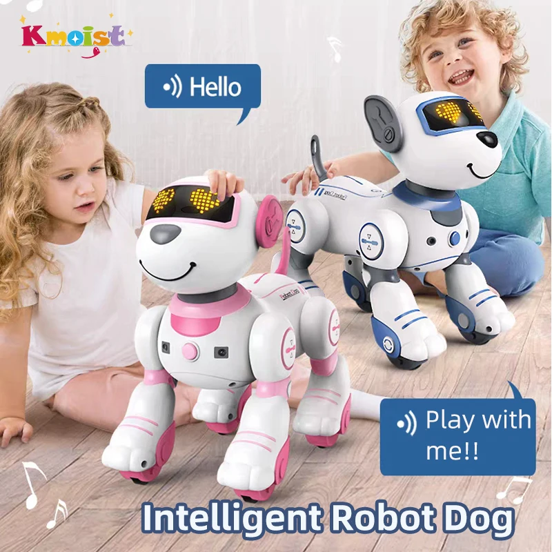 Perro robot acrobático – Mascota interactiva con control remoto - imagen 3