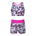 Graffiti Rose Pink
