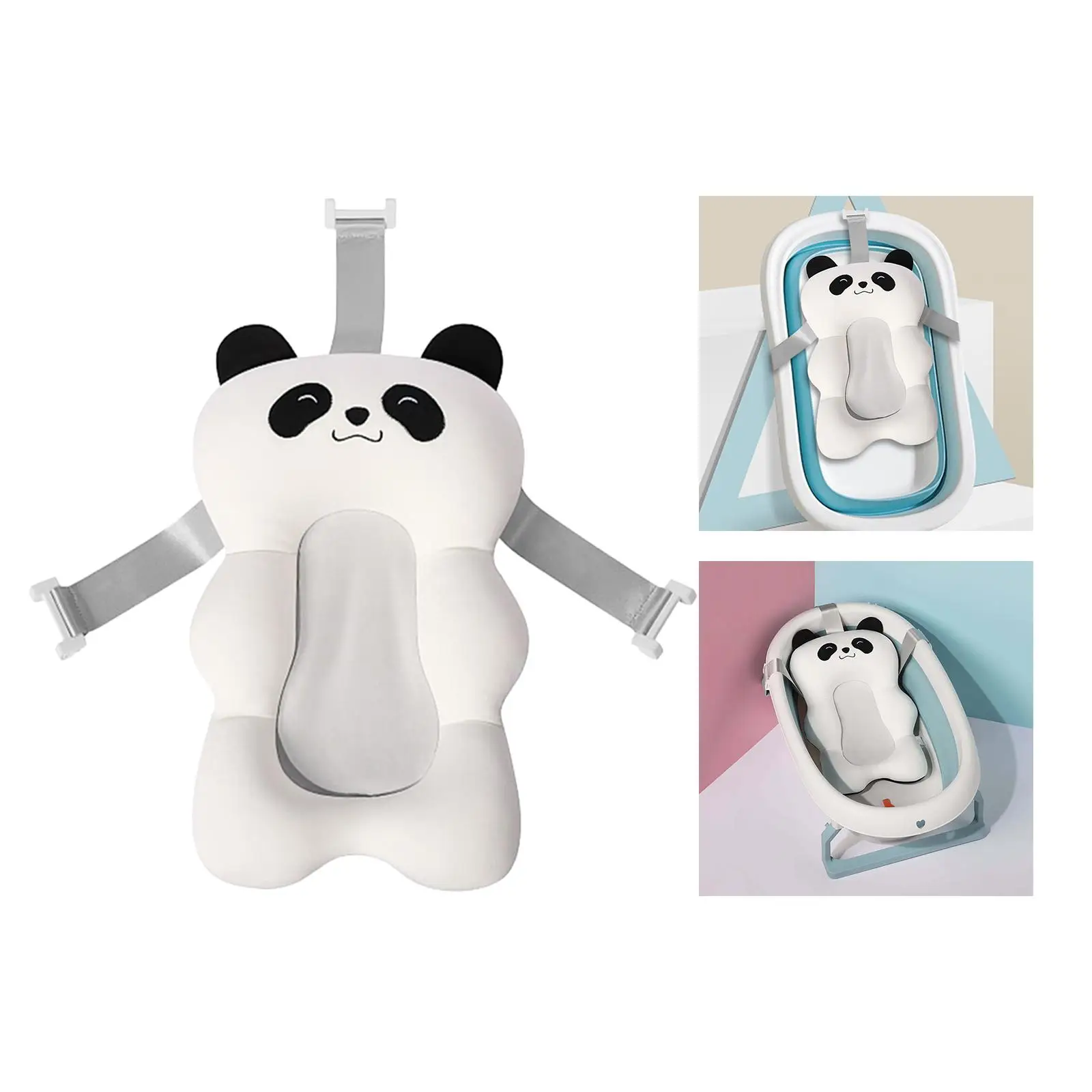 ,Portable Anti-Slip children Shower Mat,Bath Support Seat Tub Pad