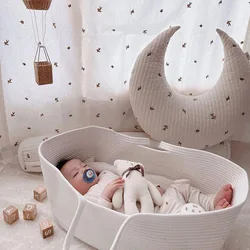 Cuna portátil para bebé – Moisés de viaje con diseño infantil