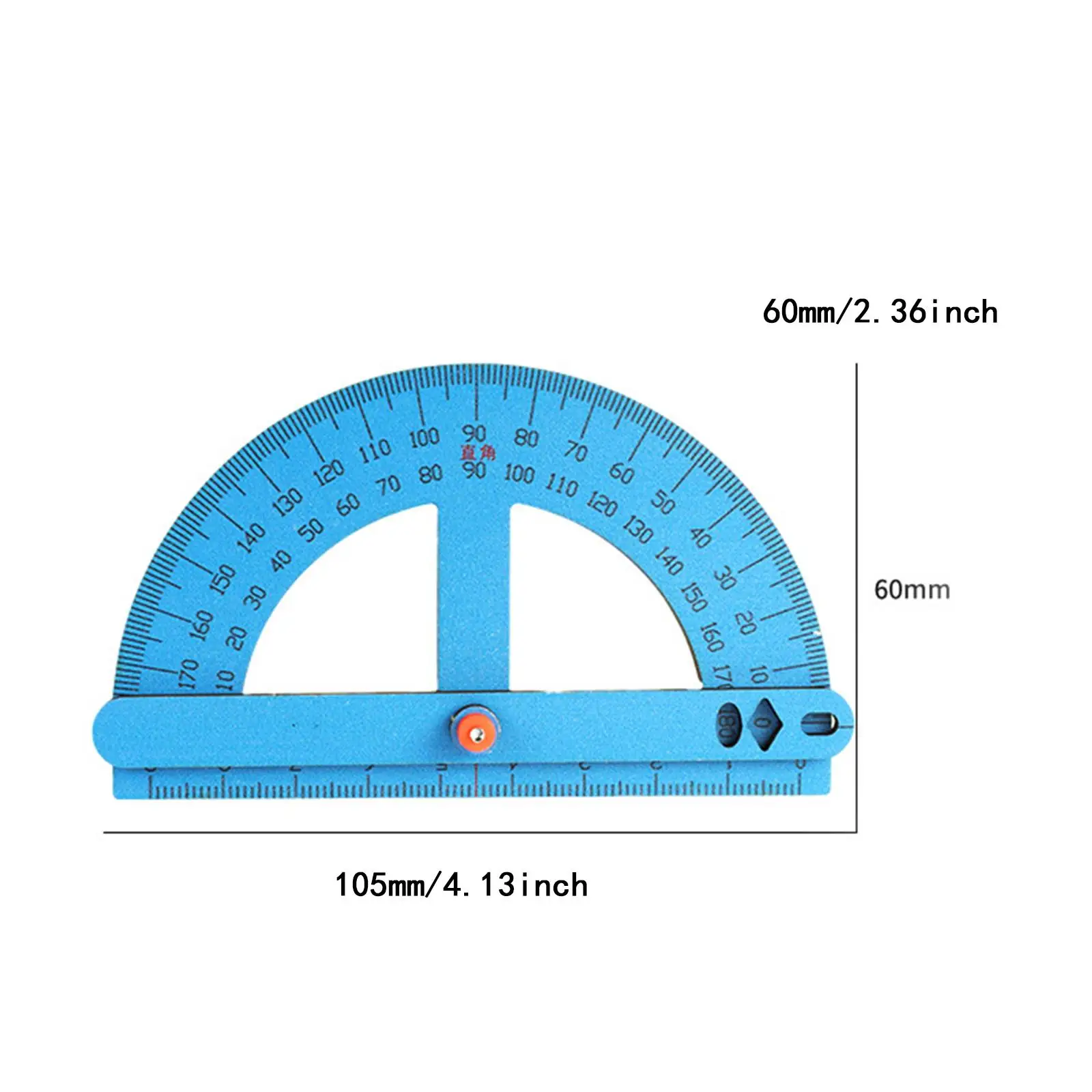 5 Pieces DIY Math Learning Tool Angle Rulers Creative Gift Physics Science Kit for Kids Classroom Children Homeschooling Teens