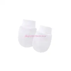 Guantes antirrasguños de algodón suave para recién nacido – Bebé