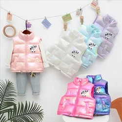 Chaleco acolchado de invierno con capucha para niños – Algodón suave