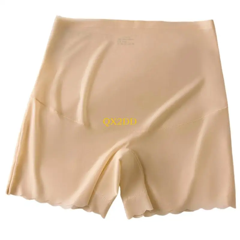 QX2D Ropa interior maternidad sin costuras, cintura flexible para comodidad diaria y soporte para vientre - imagen 4