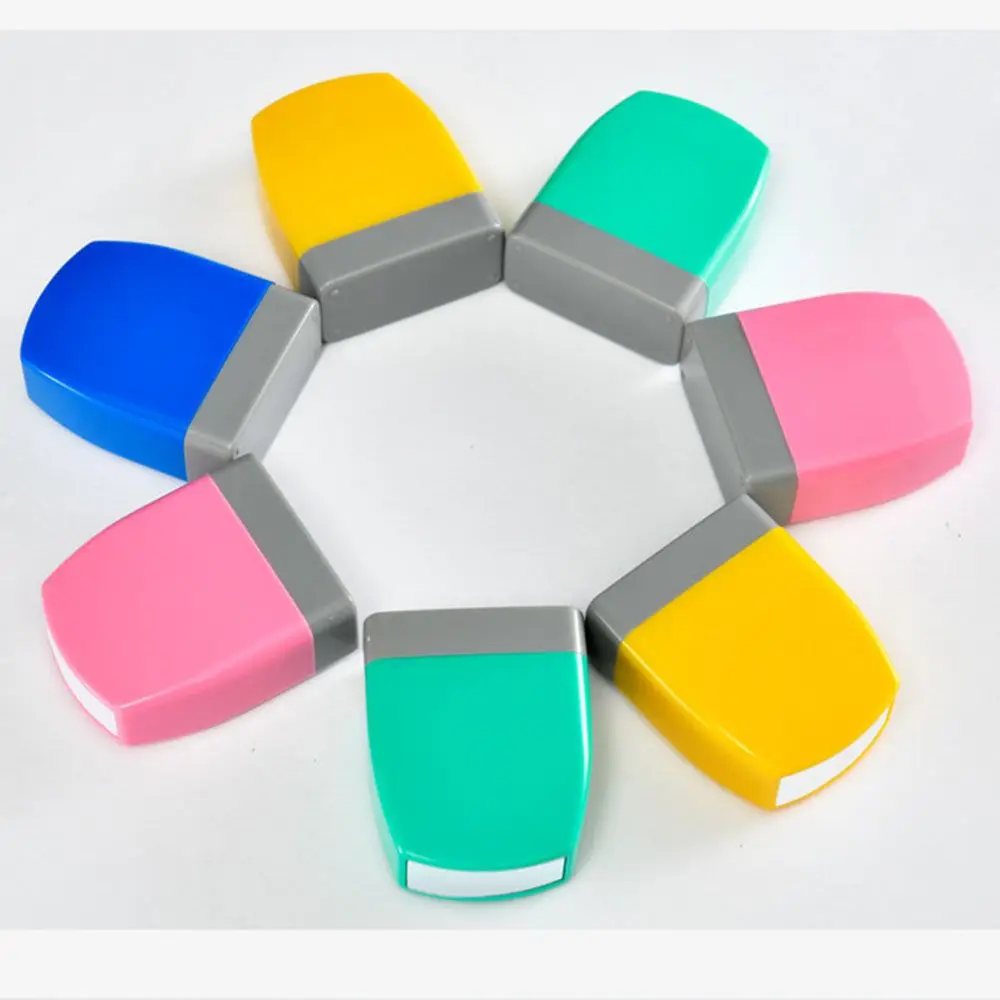 Sellos de juguete, sellos de dibujos animados, estampador de álbum de recortes, capítulo fotosensible, sello de comentario, sello de enseñanza, sello de recompensa de estímulo