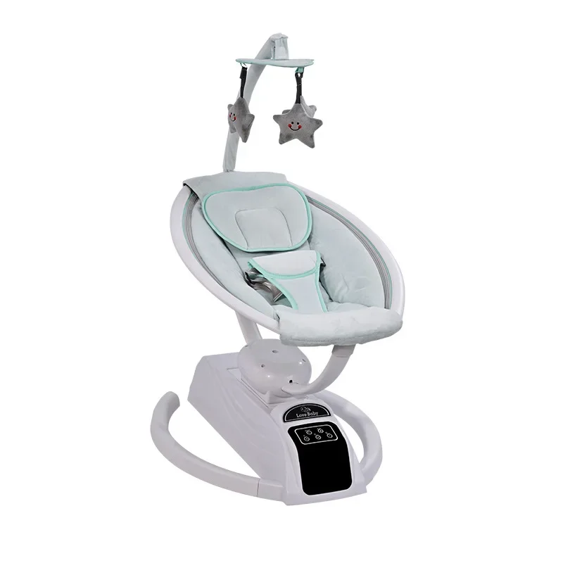 Mecedora eléctrica para recién nacidos, silla cómoda para niños, sillón reclinable para dormir, mecedora multifuncional, silla de descanso para bebé - imagen 4