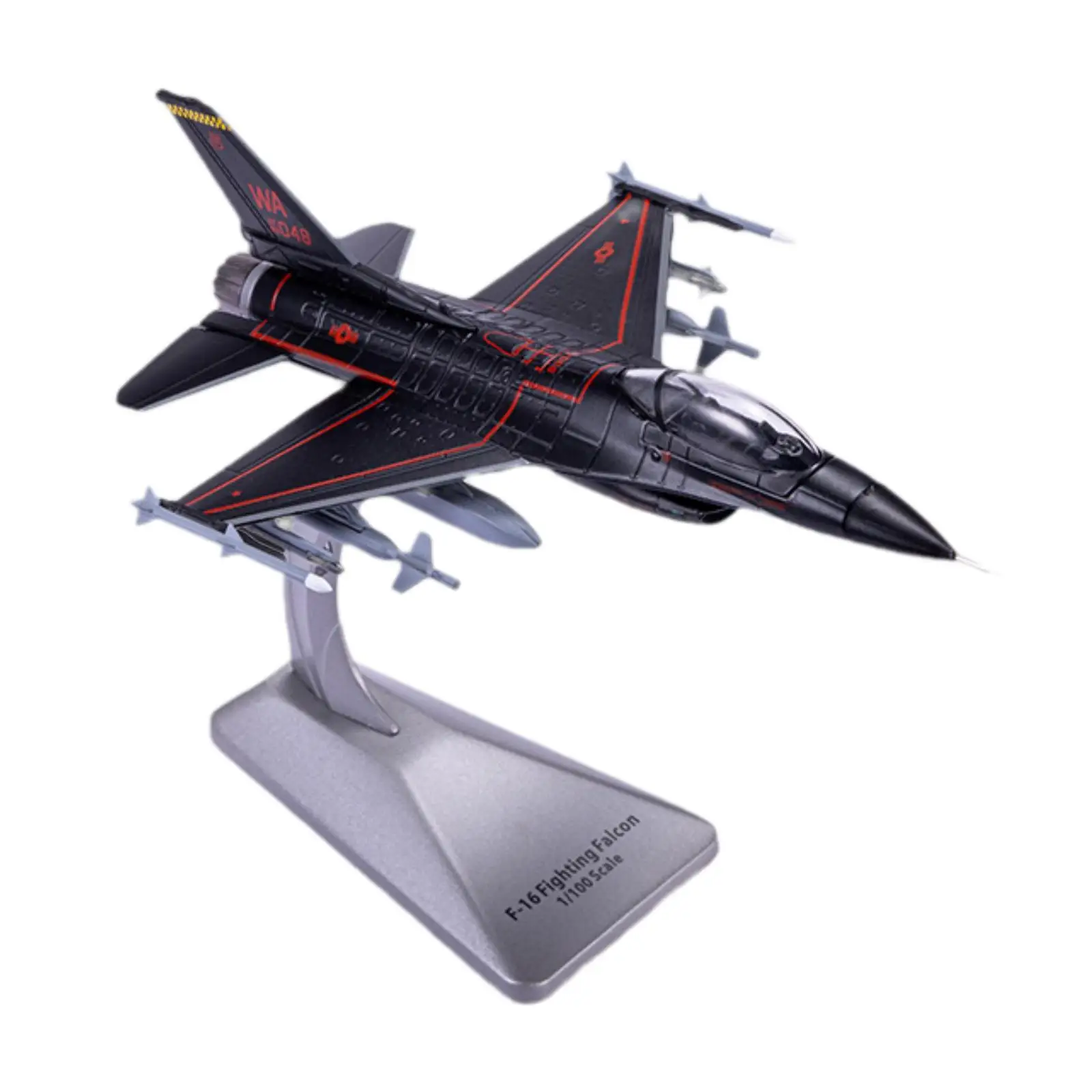 1/100 Fighter Plane Model Fighter Aircraft for Home Room