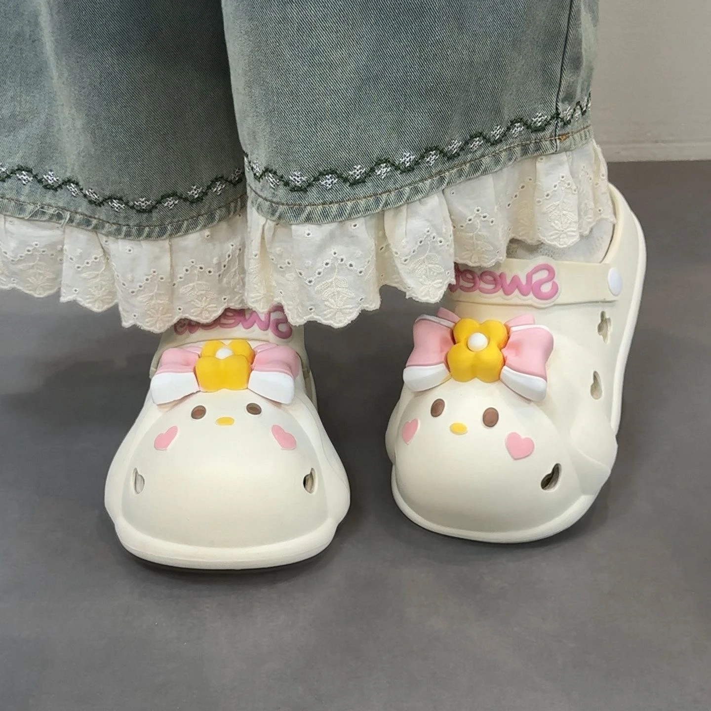 Sandalias de verano antideslizantes para niña con suela suave - imagen 4