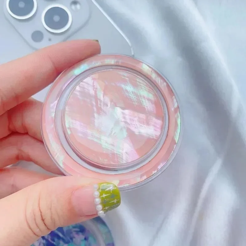 Magsafe-Soporte magnético retráctil para teléfono móvil, redondo, estilo Simple, adecuado para iPhone, soporte de Airbag de carcasa colorida, 1 ud. - imagen 3