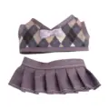 violet skirt