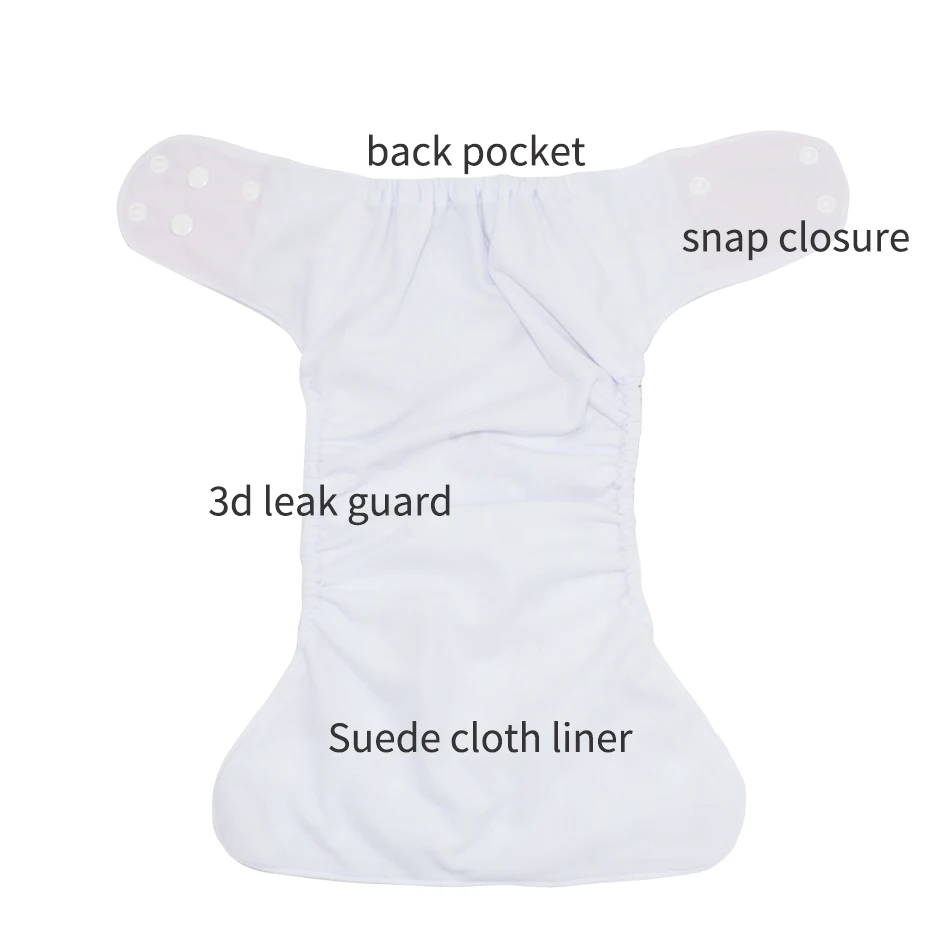 EezKoala Pañales reutilizables de tela para bebé – Súper suaves