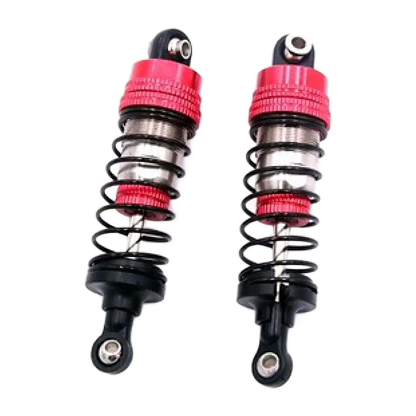 2 Pieces RC Shock Absorbers Replacement Accessory Hydraulic Shock Absorbers for 16101 16102 1/16 RC Vehicles RC Crawler RC Truck