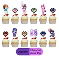 cake toppers12pcs
