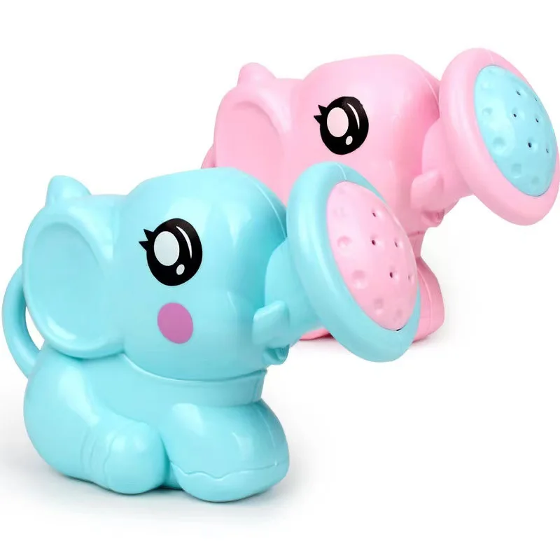 Regadera elefante para bebé - Juguete de baño divertido, suave - imagen 3