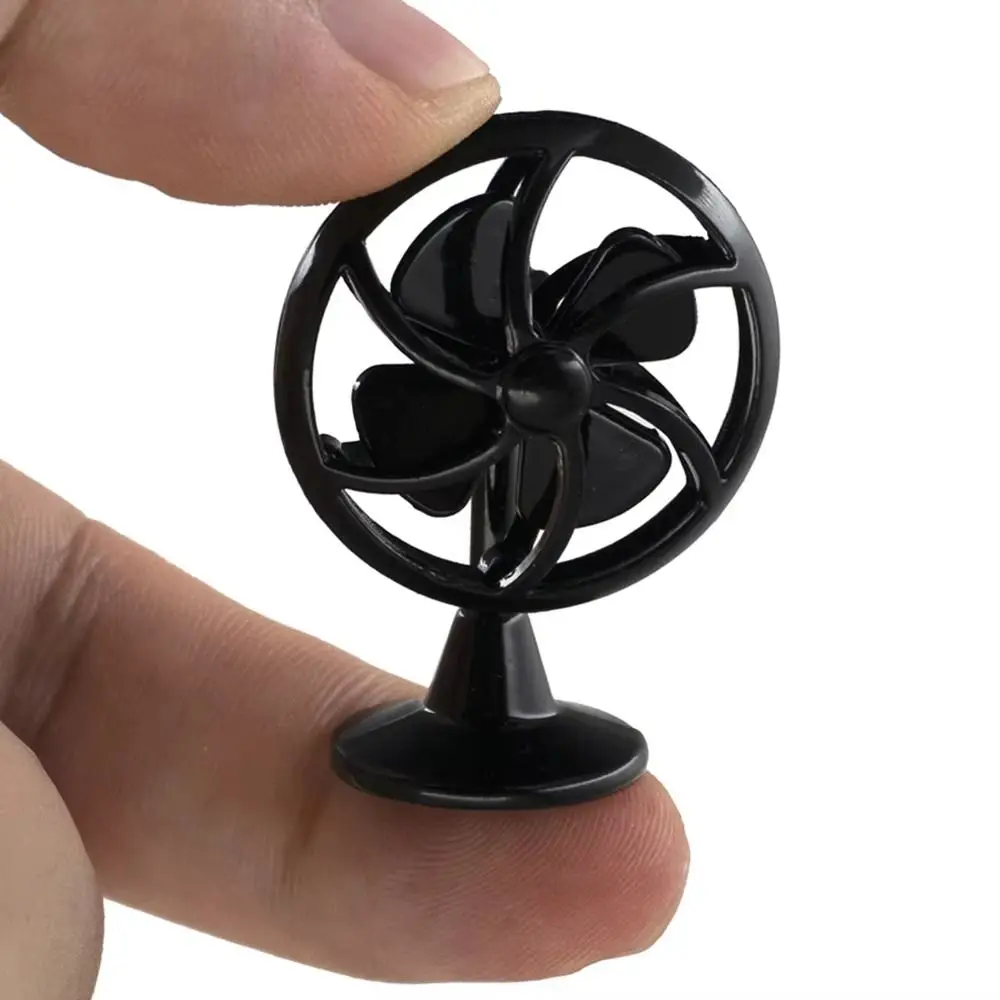 Ventilador miniatura para casa de munecas 1:12 - diseno vintage - imagen 3