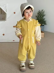 MILANCEL pelele bebé oso dibujos animados 3-24 meses otoño