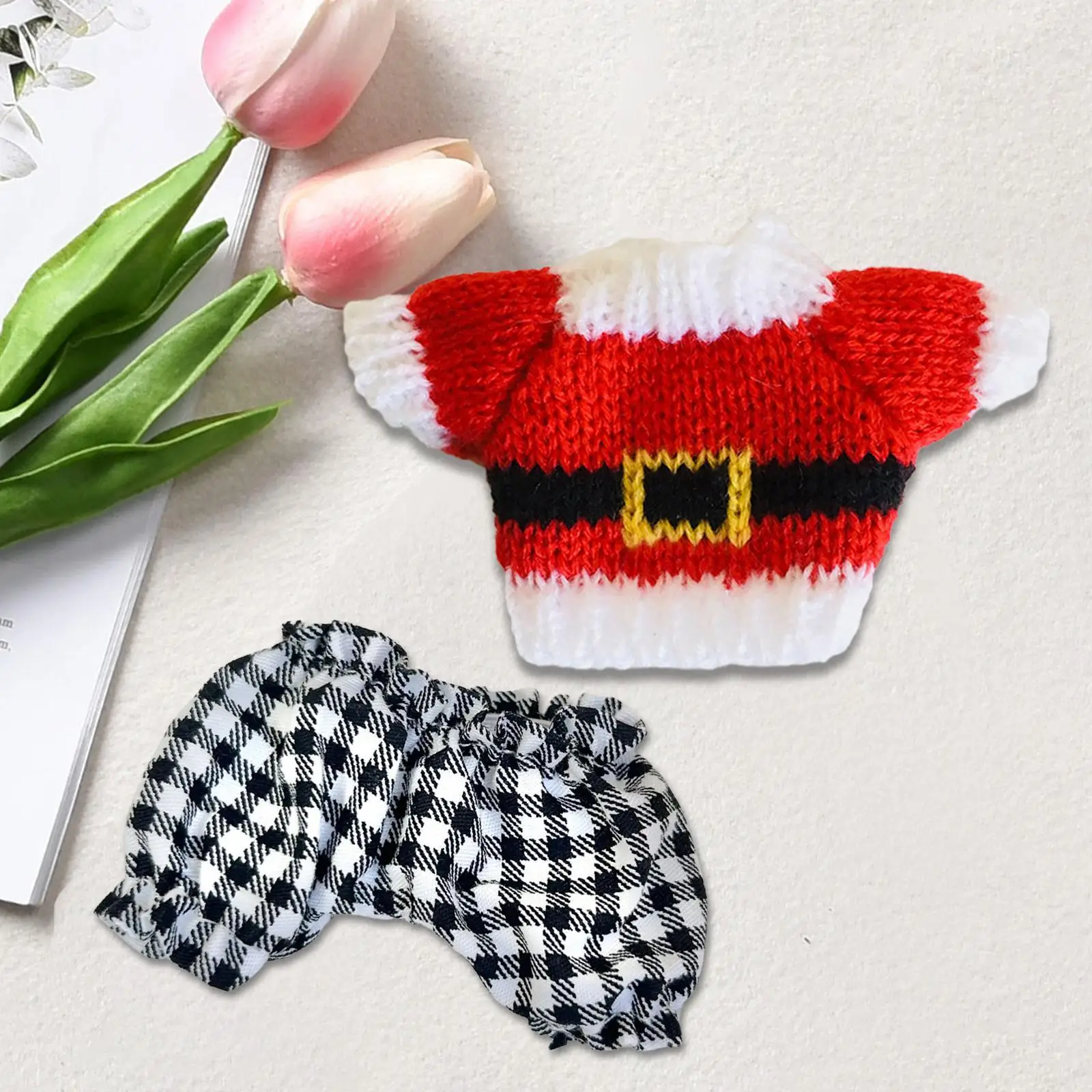 Doll Clothing Dress Up Overalls Changing Clothes Cute Presents Doll Outfit