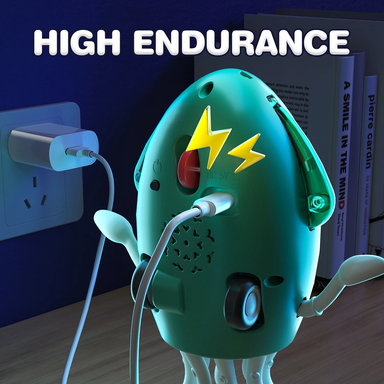 Medusas de baile electrónicas, juguetes de música ligera, divertido inducción, tumbado, conducción plana, barriga, detección interactiva para niños pequeños, obstáculos, regalos - imagen 3