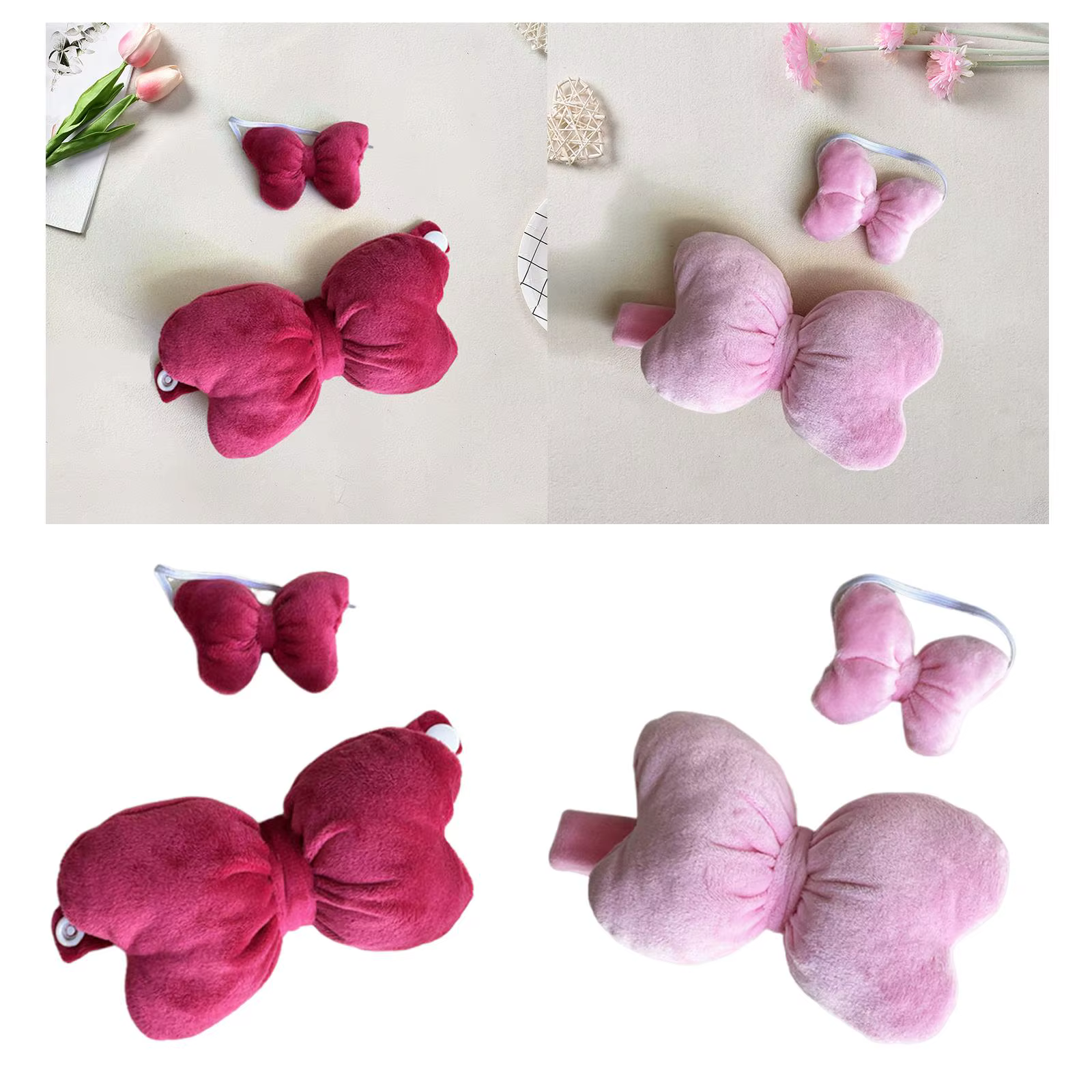 Accesorios para muñecas: lazos, diademas y ropa en miniatura