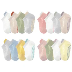 Calcetines antideslizantes de algodón para bebé y niño – Verano