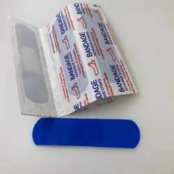 Tiritas detectables azules de primeiros auxilios para niños – Adhesivas impermeables