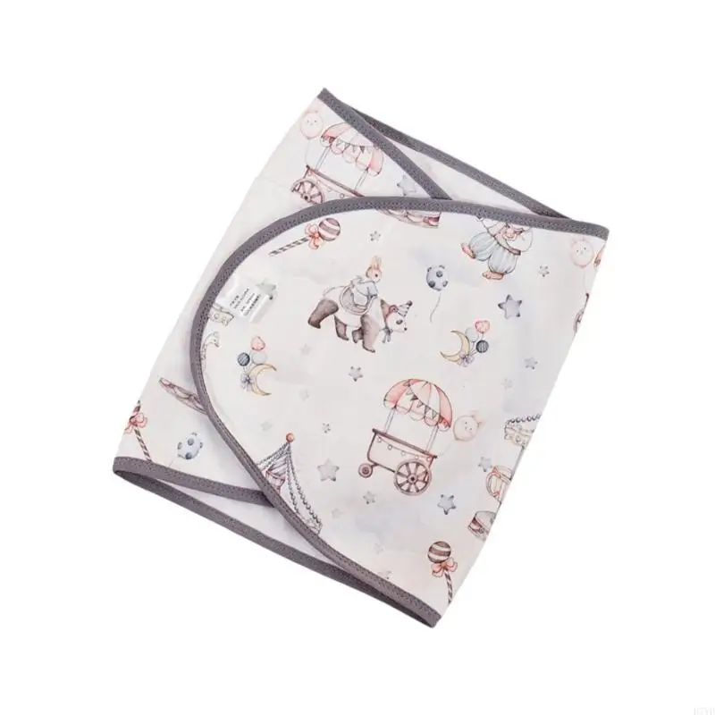 D7YD Manta envolvente para recién nacidos para comodidad y seguridad diarias durante sueño, saco dormir dibujos tela