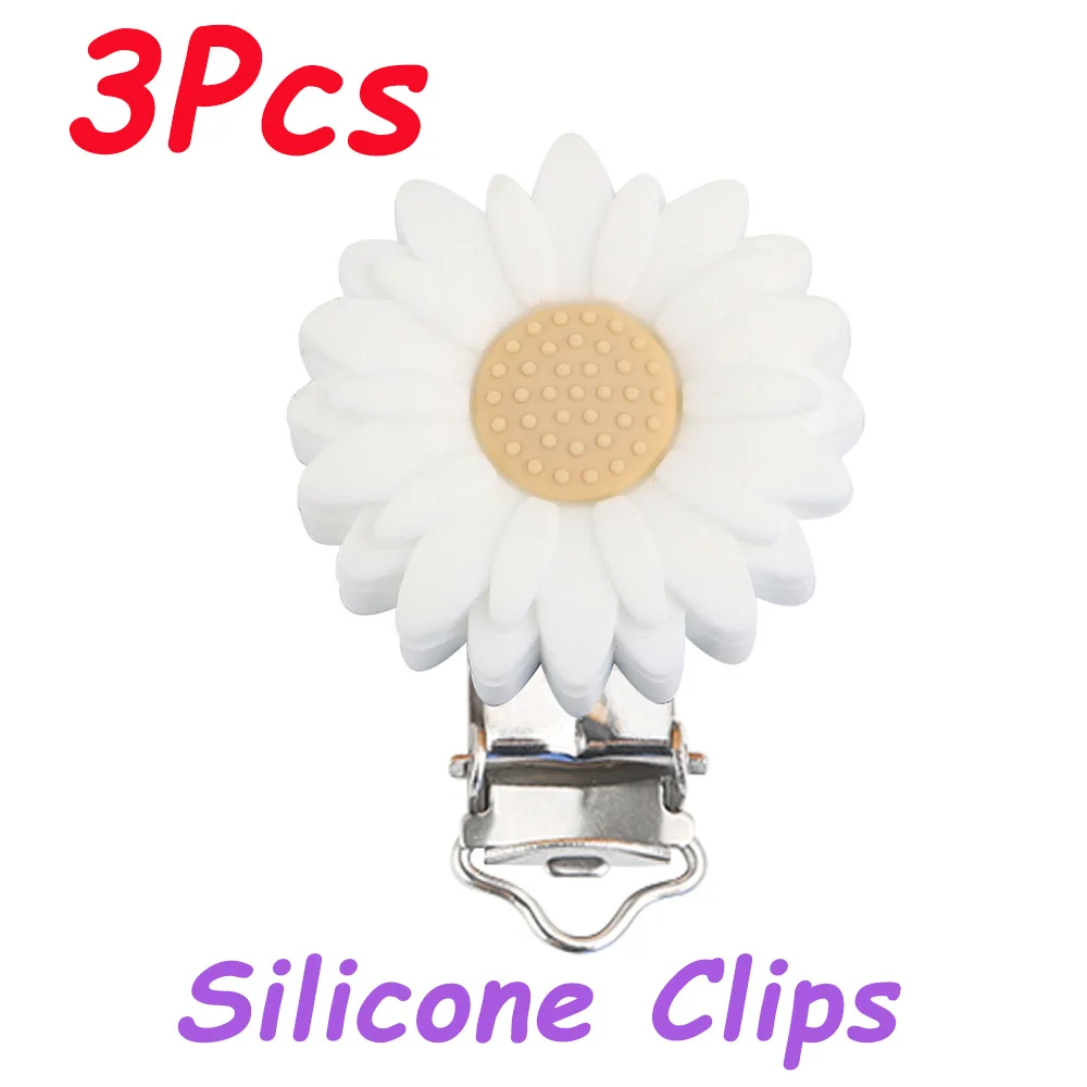 3pcs white clip