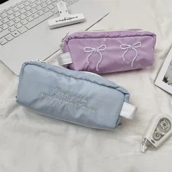 Estuche escolar grande con cremallera para niñas – Útil y resistente