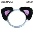Black-Purple-Cat Ear
