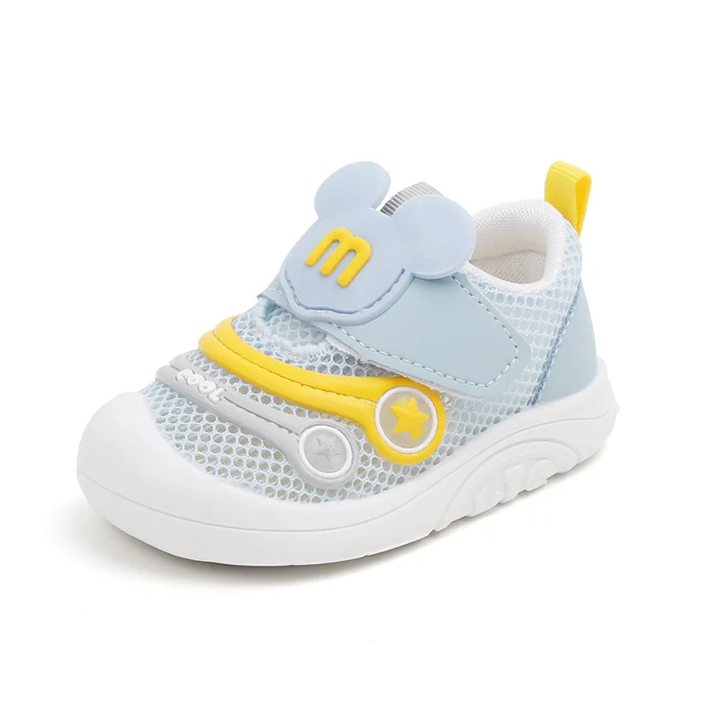 Zapatos de bebé, novedad de verano, zapatos para bebé, zapatillas de deporte de suela blanda, tenis transpirables para bebé, calzado deportivo a la moda para niño, zapato cómodo para niña - imagen 5