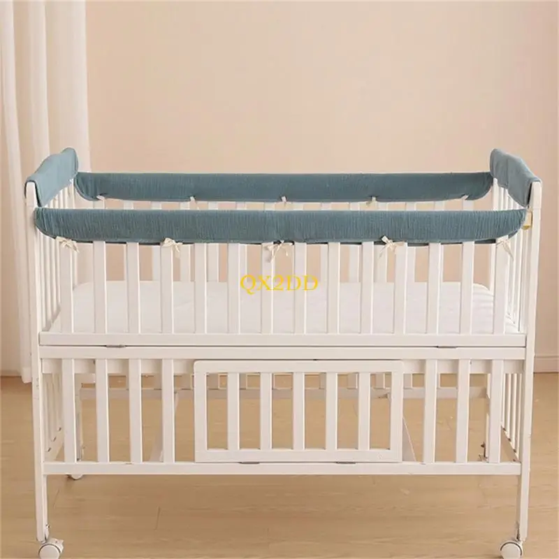 Protectores acolchados para rieles de cuna – Seguridad para bebé - imagen 5