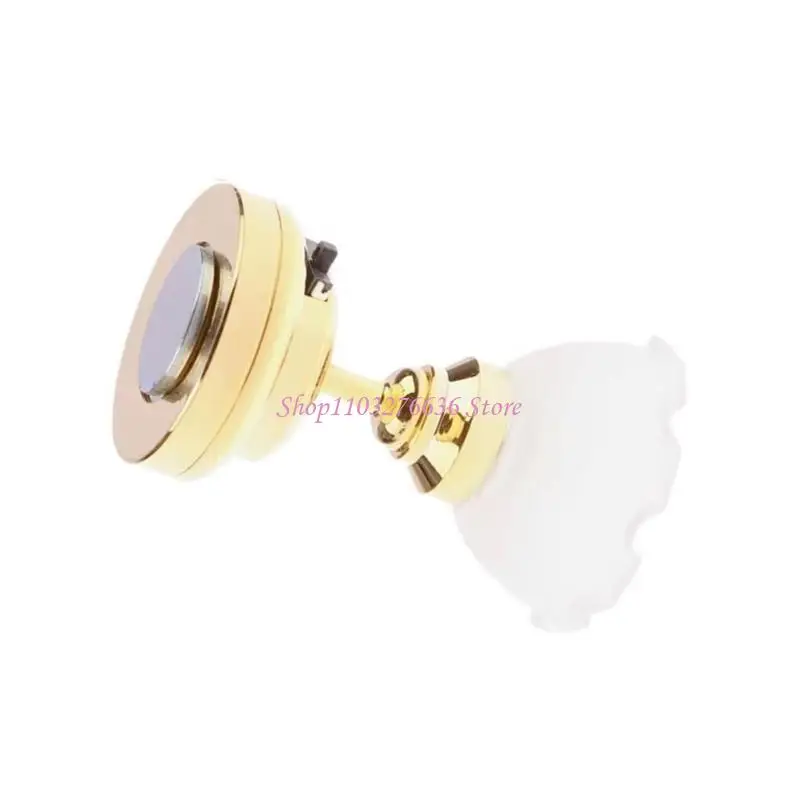 1:12 casas de muñecas, candelabro de techo para salón, lámpara de techo LED para niños, muebles de juguete, lámpara de techo, accesorios para casas de muñecas - imagen 2