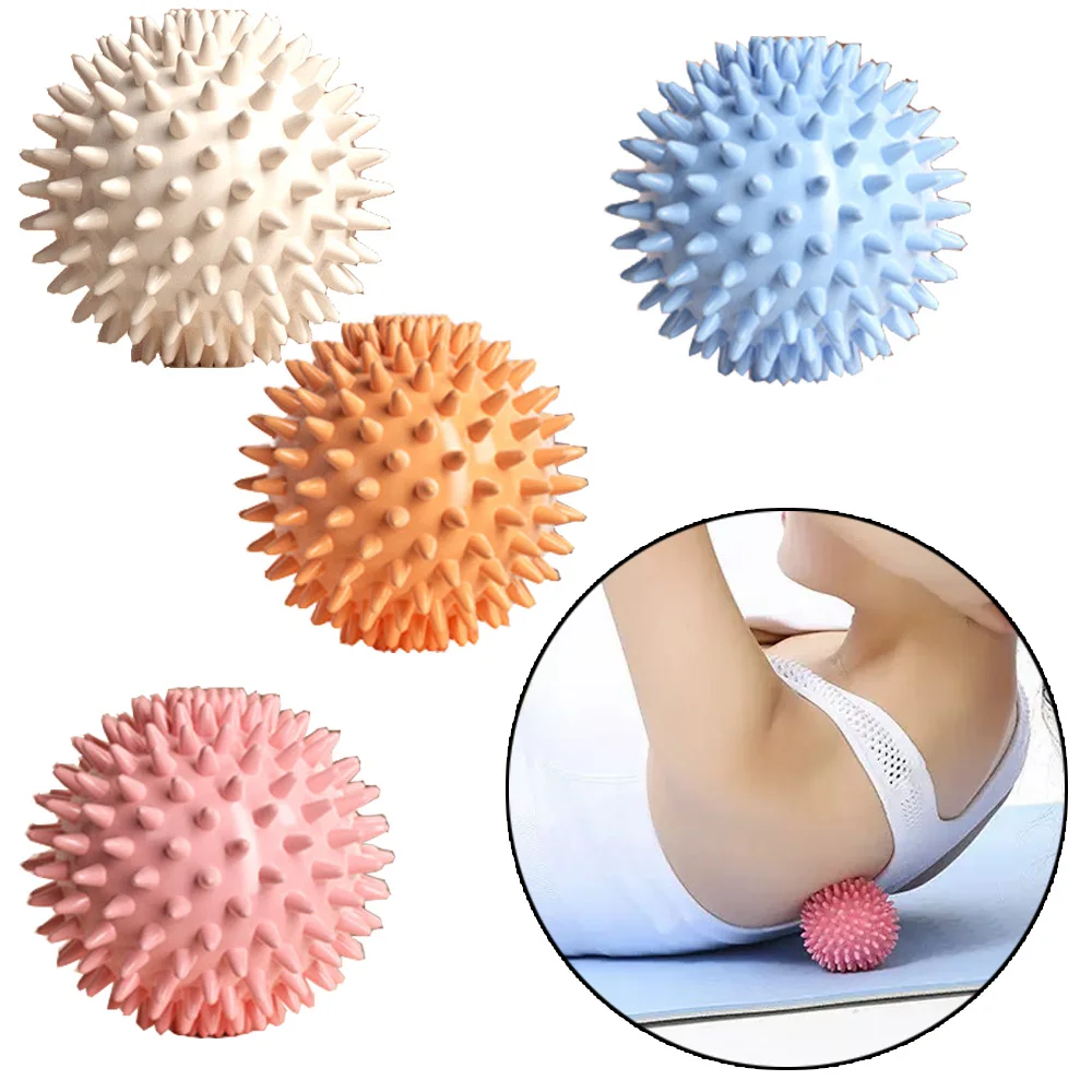Bola de Fascia, Bola de masaje de pies, Bola de liberación de membrana para el cuello, Fitness de Yoga, Músculos meridianos del pie, Cintura, Hombro, Bola de arco - imagen 4