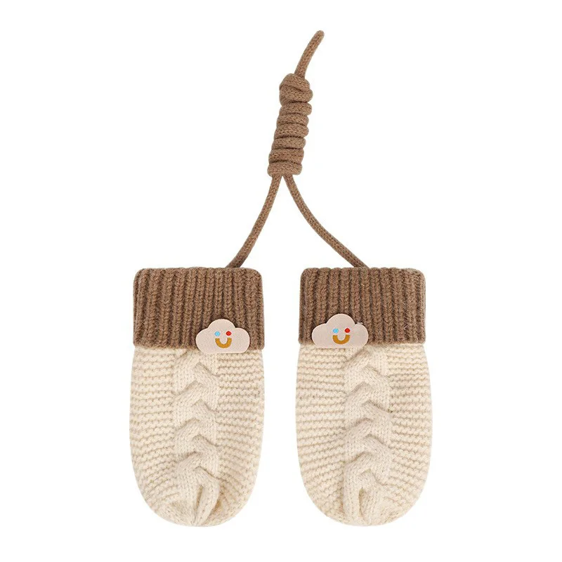 Guantes térmicos infantiles con cuerda antipérdida - imagen 5