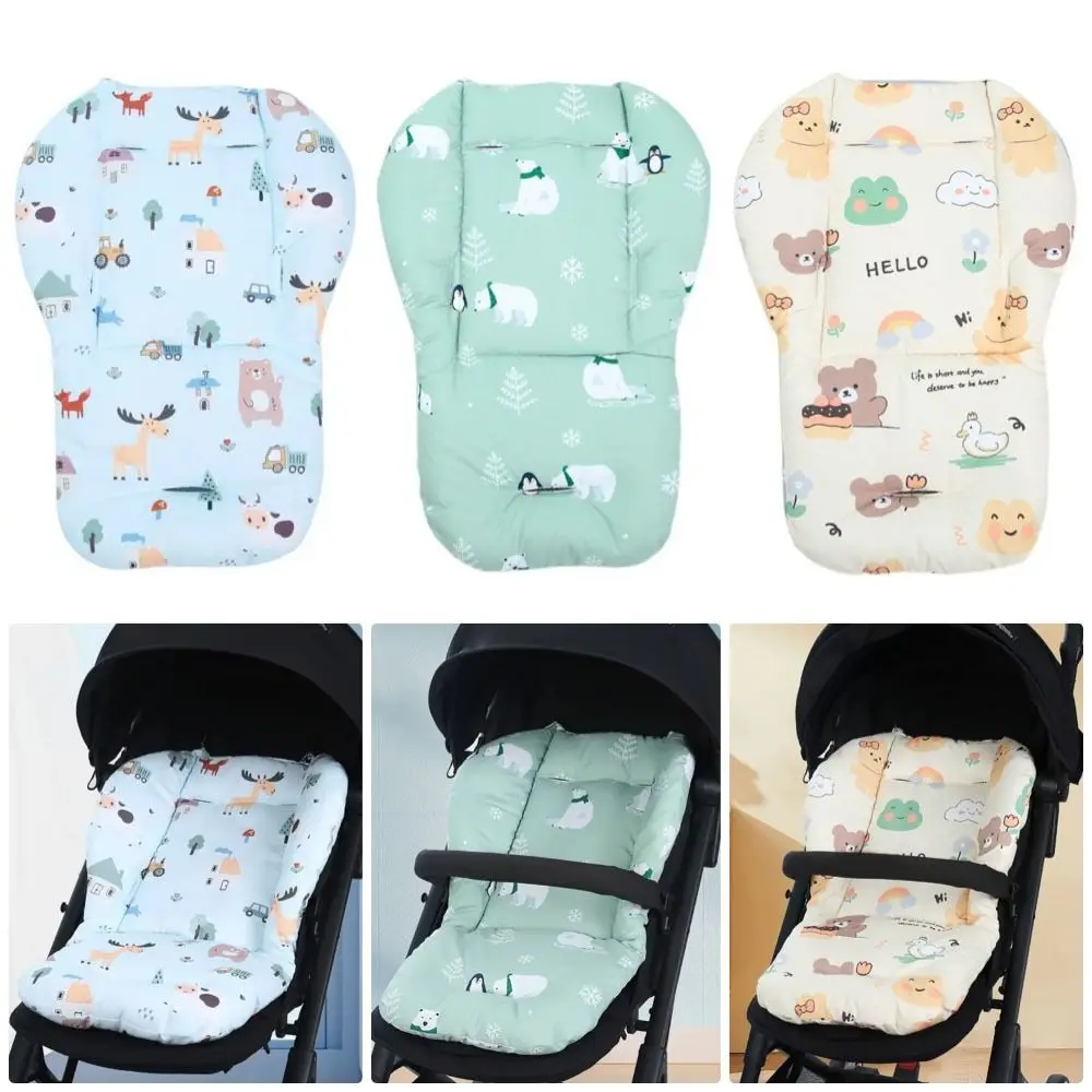 Cojín acolchado para cochecito de bebé con estampado