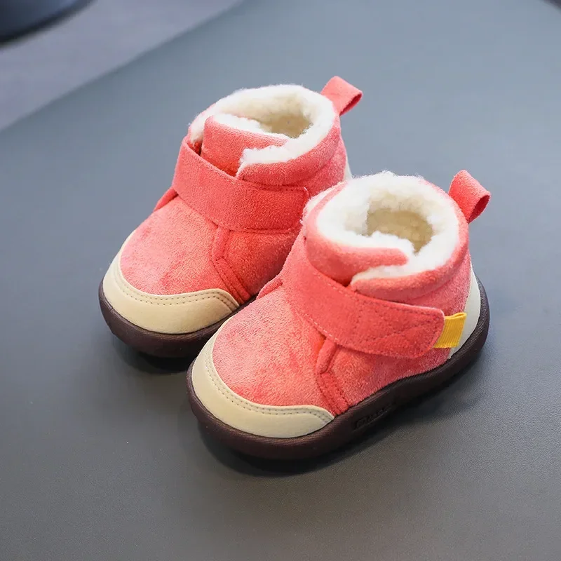 Botas de nieve antideslizantes para bebés con forro de felpa - imagen 5
