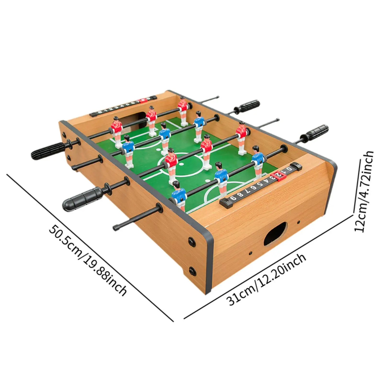 Foosball Table Interactive Toy Indoor Fun Portable for Family Game Playroom