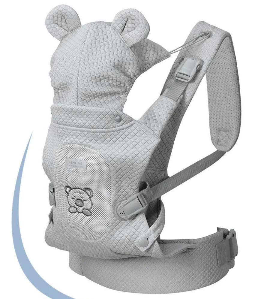Portabebés ergonómico con tirantes ajustables para bebé - imagen 4