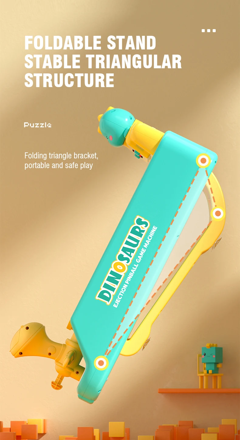 Table Pinball Board Shooting Game for Family Party Tabletop Play Ball Toys Portable Sport Outdoor Educational Toy Gift for Kids - imagen 5