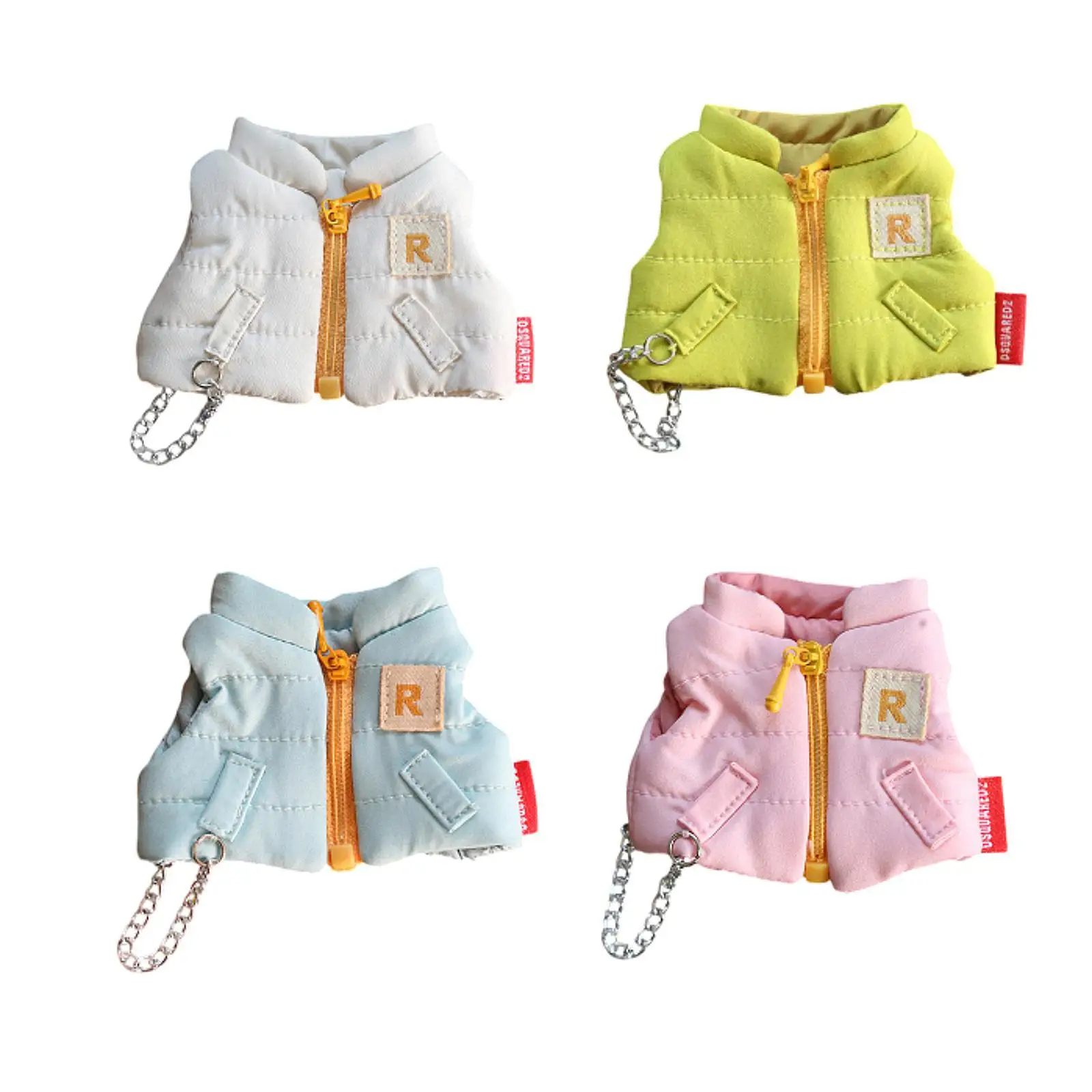 Dolls Cotton Vest Outfits Accessory Costume for 10-15cm Dolls Girl Dolls Dress