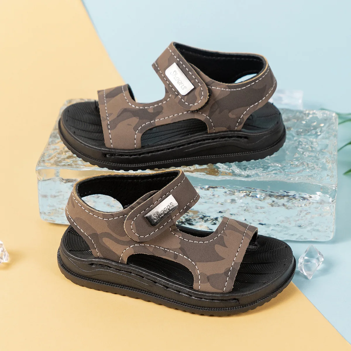 Novedad de verano, zapatos antideslizantes para niños, sandalias de suela blanda, zapatos casuales versátiles, zapatos cómodos de playa para bebés, zapatos simples para niños