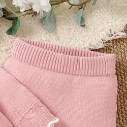 Conjunto de bebé niña de invierno con sudadera y leggings