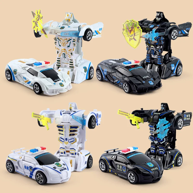 Coche transformable para niños - Juguete de empuje - imagen 5