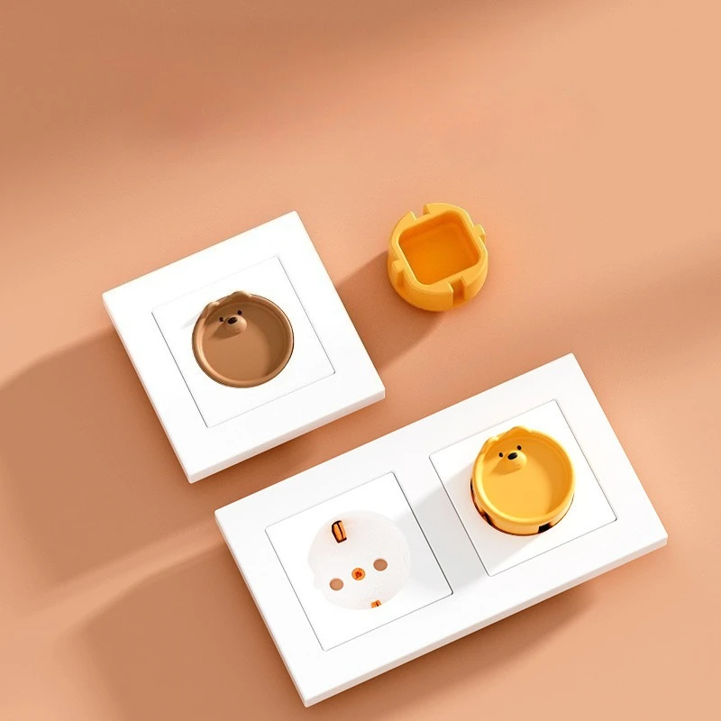 Protector de enchufes infantil con tapas de seguridad para bebés - imagen 5