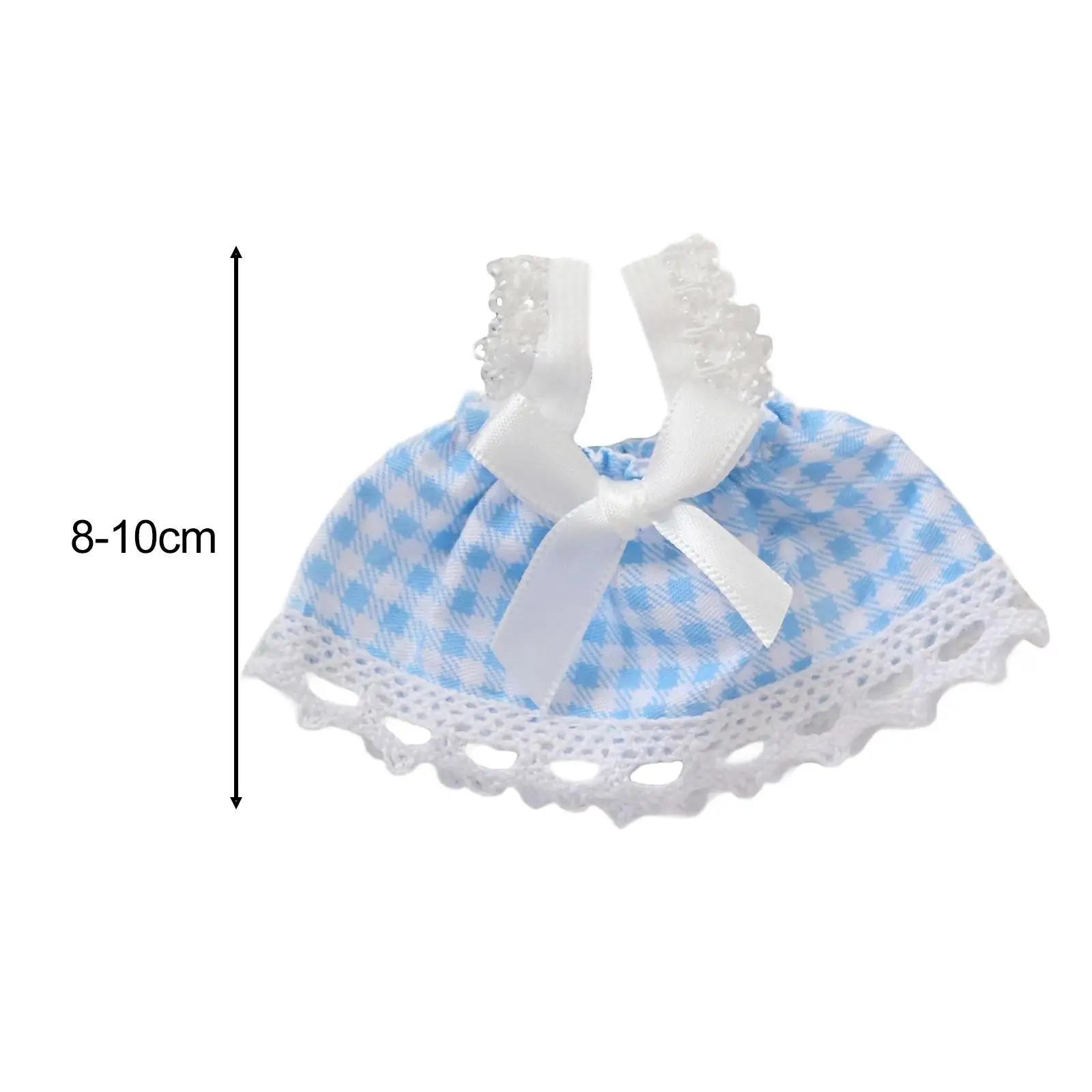 Plush Doll Strap Dress Coordination Fashion Pendant Doll Photo Props Hands on for Kids Costumes Doll Clothes Make Your Own Dolls