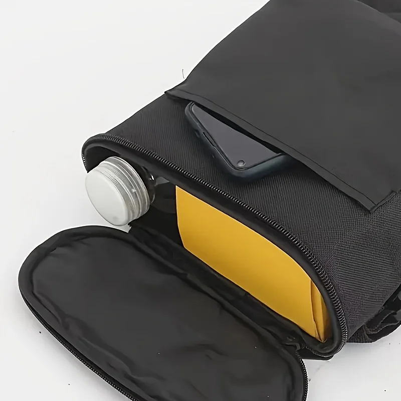 Bolsa extraída del manillar lista para transportar
